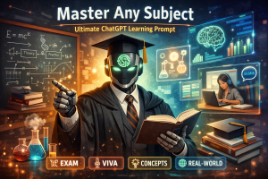 Ultimate learning prompt for ChatGPT for exam and concept mastery